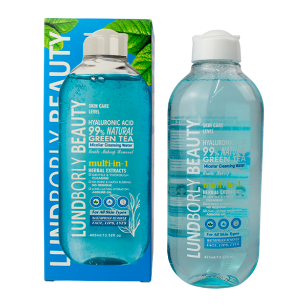 Agua micelar Surtida LUNDBORLY BEAUTY.