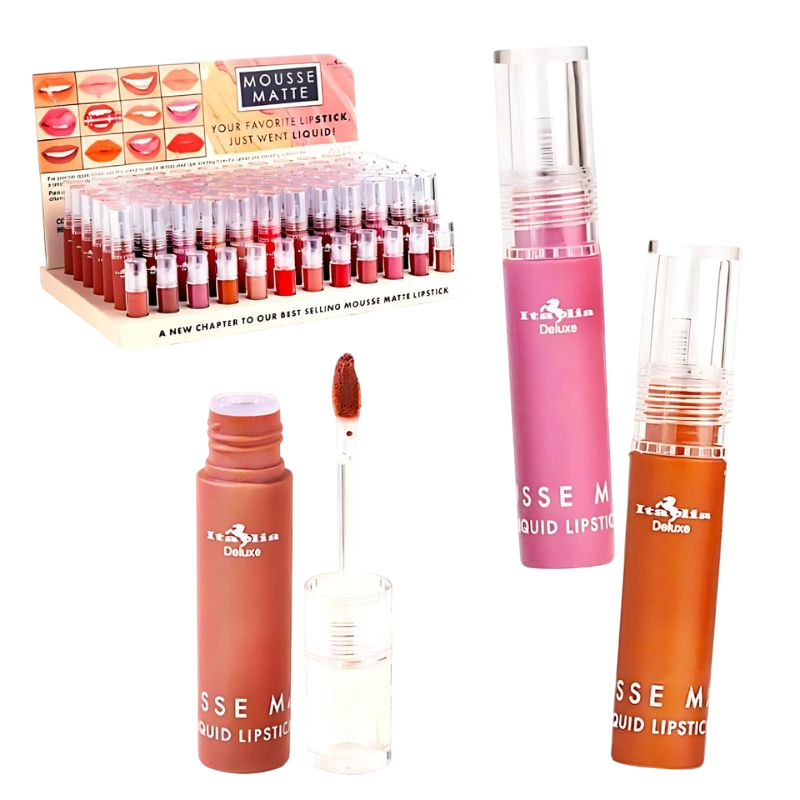 Labial Liquido Mousse Matte de Italia Delux