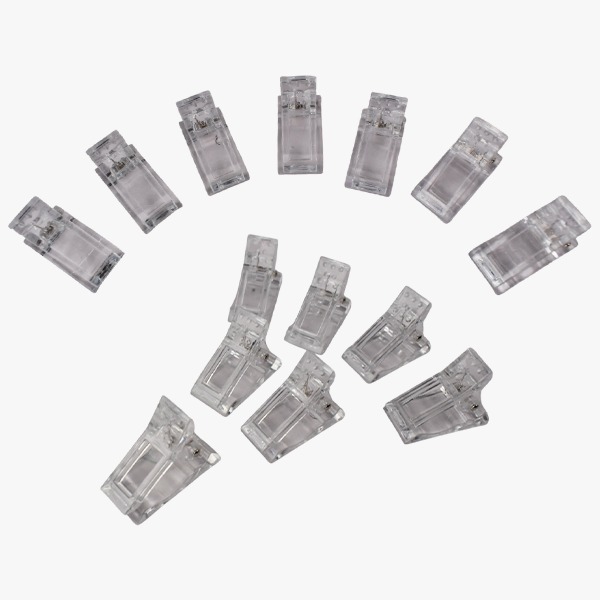 Ganchos Transparentes Para Moldes Polygel Kiss