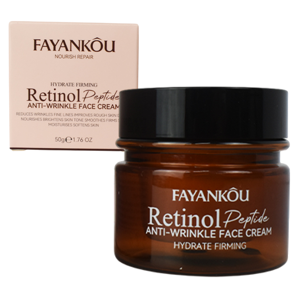 Tarro Pequeño de Crema Facial Anti-Arrugar de Retinol Fayankuo