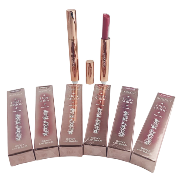 Brillo labial con aceite de coco Shimmer Plump hidratante de Olibolla