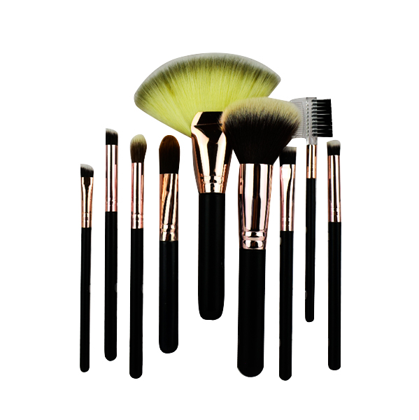 Set de 9 brochas faciales - Gamola