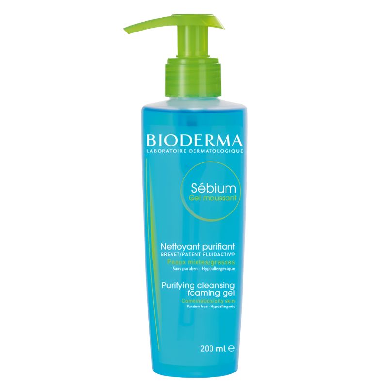 Gel facial limpiador 200ml BIODERMA