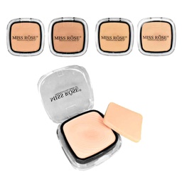 [700302] ﻿Polvos compactos para rostro Miss Rose matte Presentación Surtida﻿