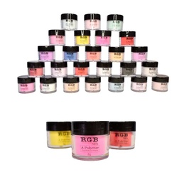 [611041] Polvo acrílico para uñas colores surtidos - RGB
