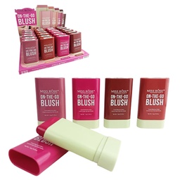 [6941898923672] Rubores en barra Miss Rose tonos surtidos Thulian - Salmon - Fandango - Syrup